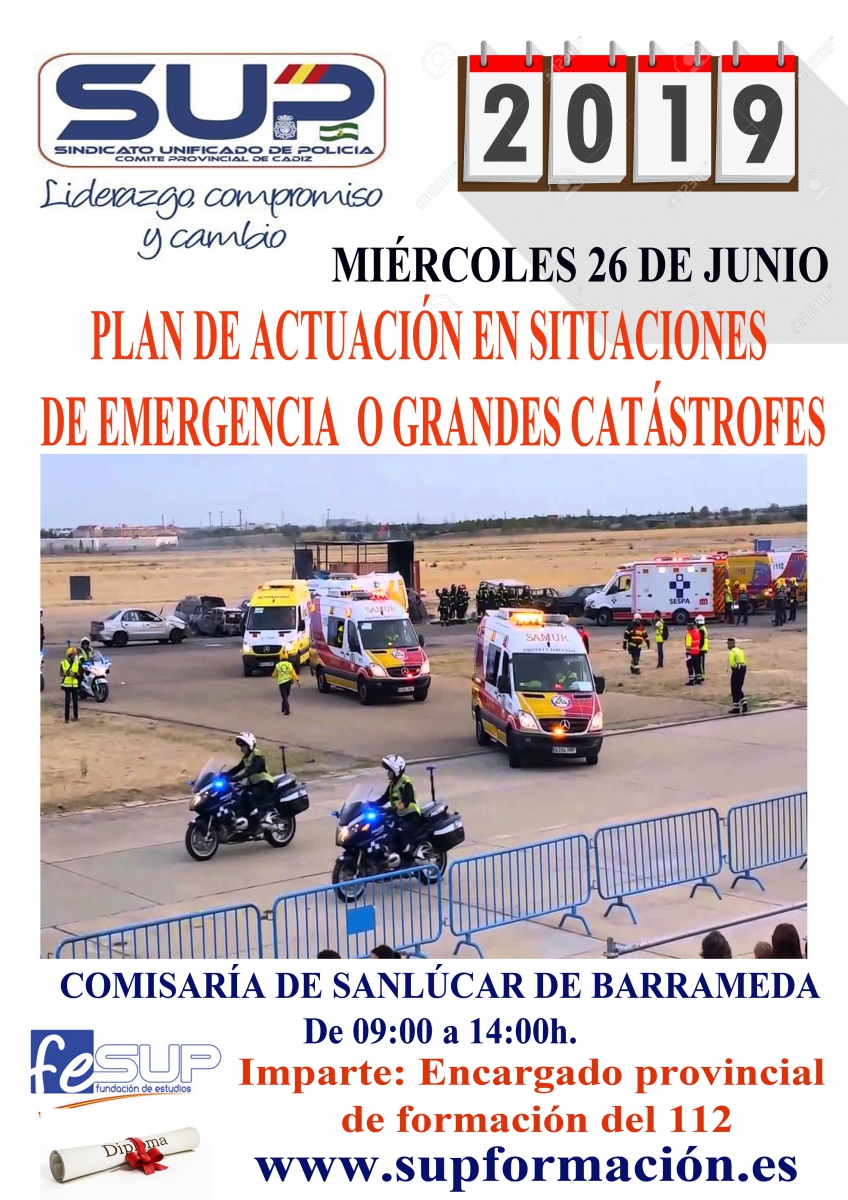 PLAN DE ACTUACIÓN EN SITUACIONES DE EMERGENCIA