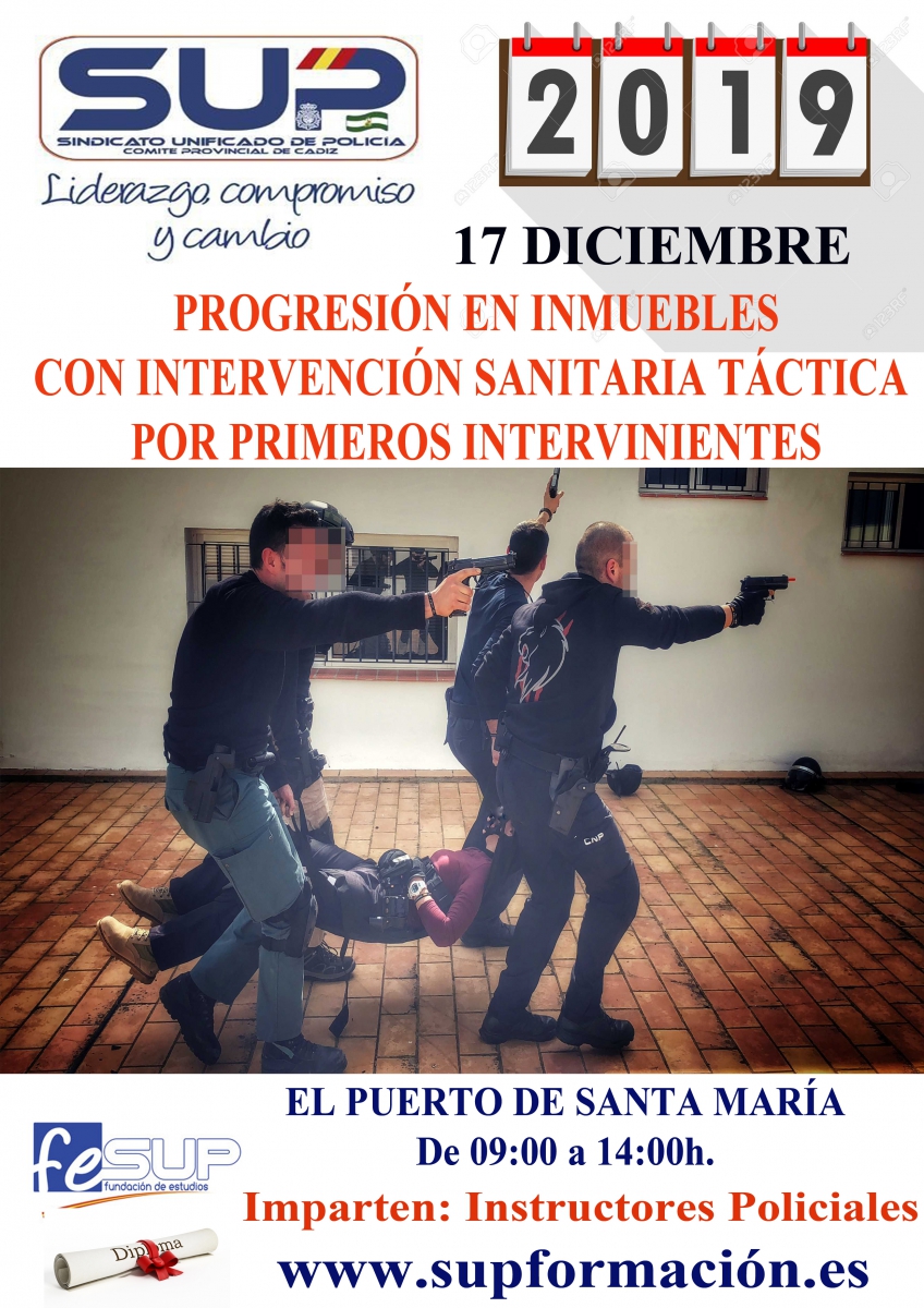 PROGRESIÓN EN INMUEBLES CON INTERVENCIÓN SANITARIA TÁCTICA POR PRIMEROS INTERVINIENTES