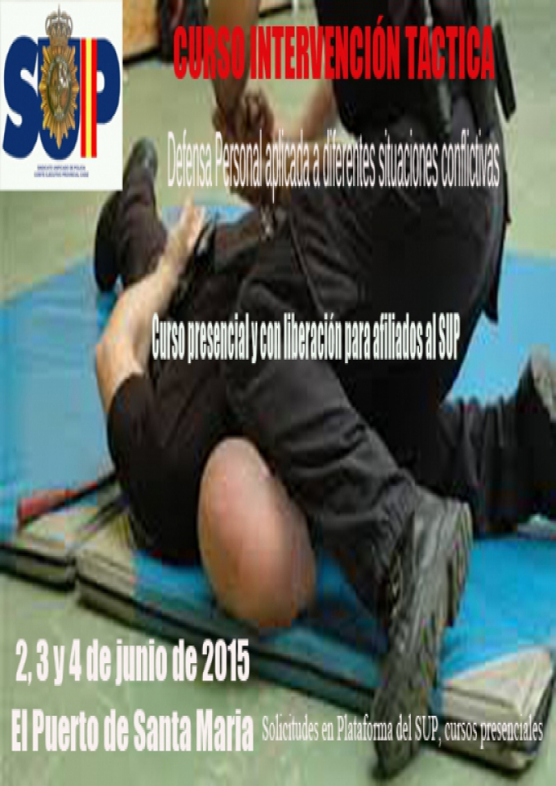 CURSO DE INTERVENCIÓN TÁCTICA