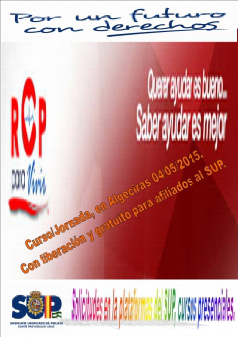 RCP, para personal no sanitario