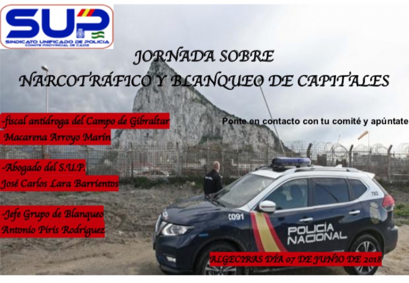 JORNADA SOBRE NARCOTRÁFICO Y BLANQUEO DE CAPITALES