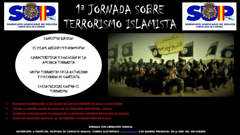 1ª JORNADA SOBRE TERRORISMO ISLAMISTA