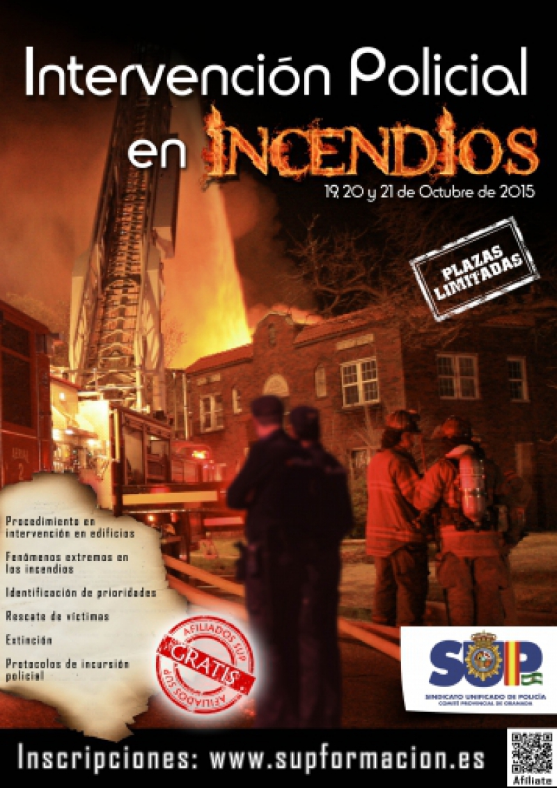 Intervención Policial en Incendios
