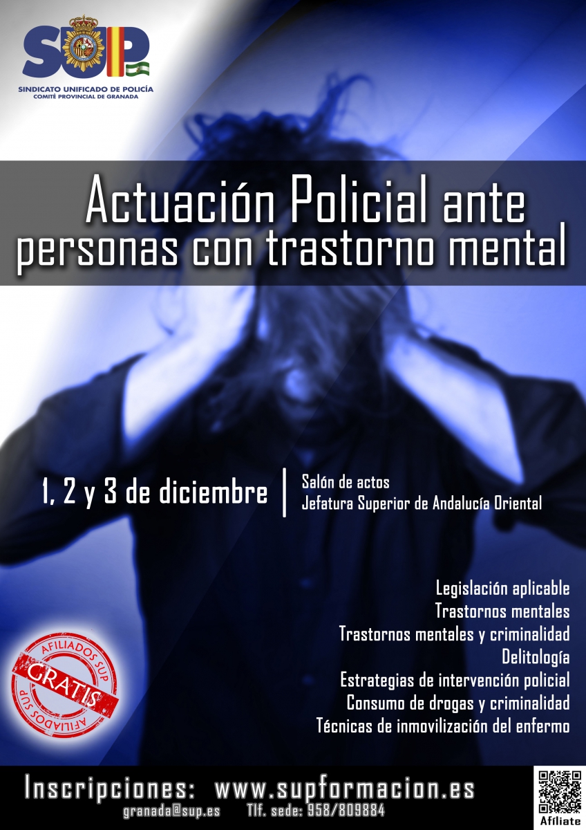 Actuación Policial ante Personal con Trastorno Mental
