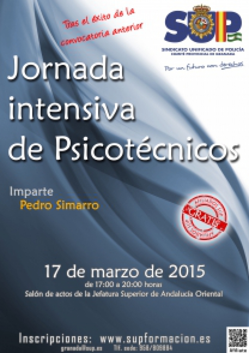 JORNADAS INTENSIVAS PSICOTECNICOS