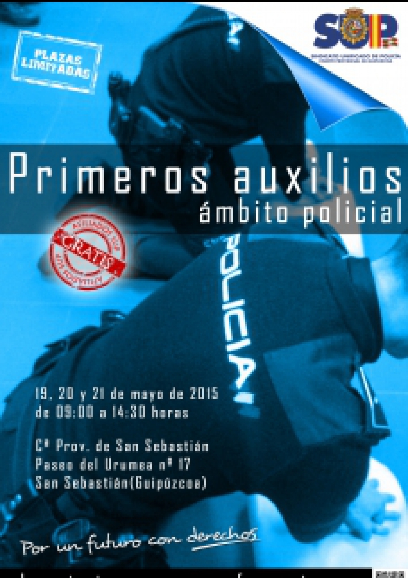 PRIMEROS AUXILIOS EN EL ÁMBITO POLICIAL