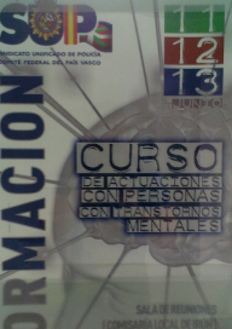 ACTUACIONES CON PERSONAS CON TRANSTORNOS MENTALES