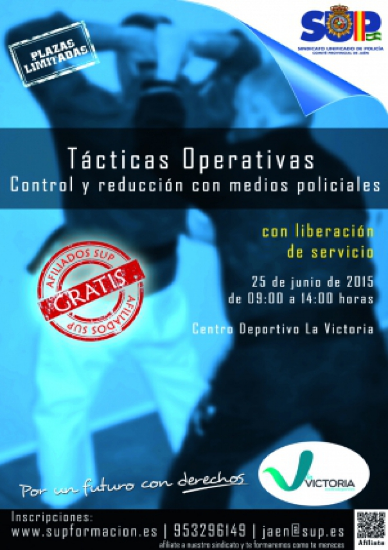 TÁCTICAS OPERATIVAS SOBRE CONTROL Y REDUCCIÓN CON MEDIOS POLICIALES