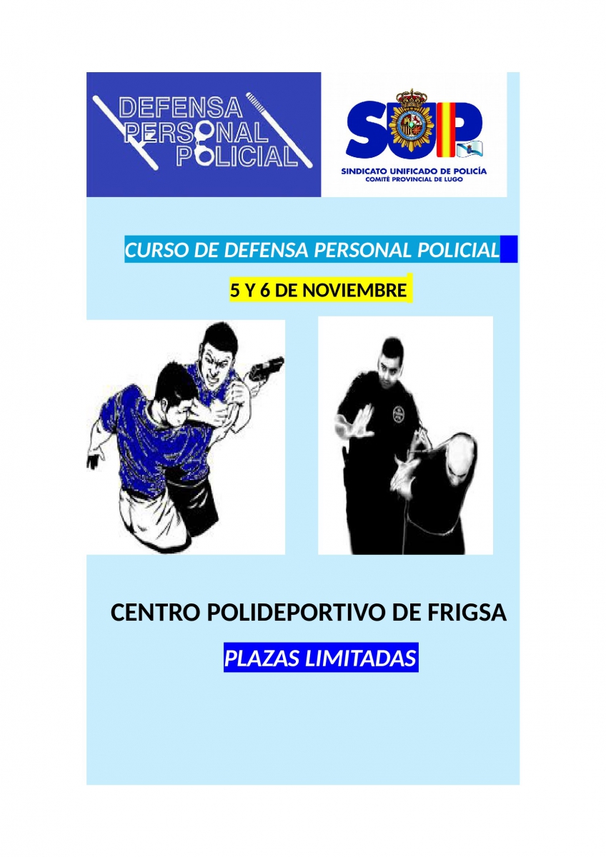CURSO DE DEFENSA PERSONAL POLICIAL