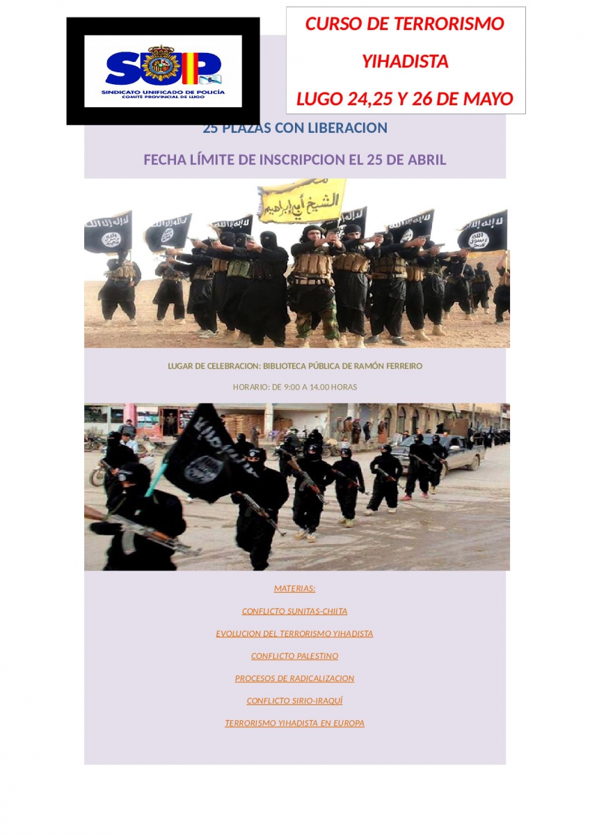 TERRORISMO YIHADISTA