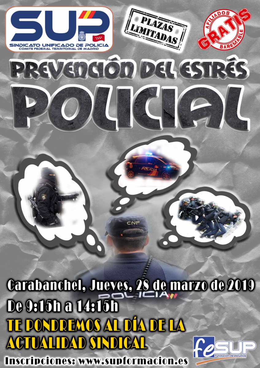 JORNADA PREVENCIÓN DEL ESTRÉS POLICIAL
