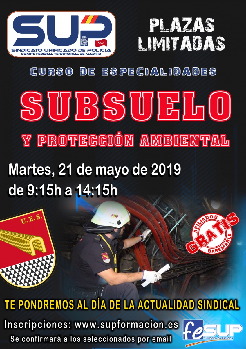 CURSO DE SUBSUELO Y PROTECCIÓN AMBIENTAL