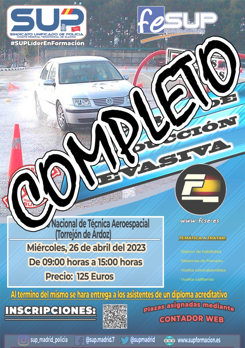 CURSO DE CONDUCCION EVASIVA