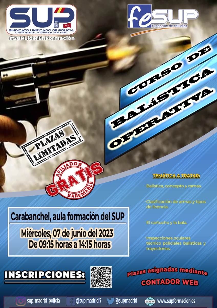 CURSO DE BALÍSTICA OPERATIVA
