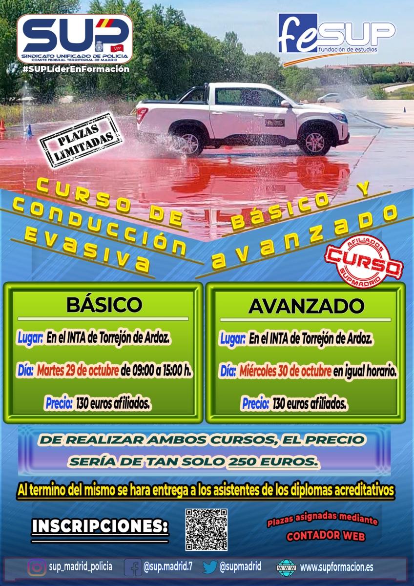 CURSO DE CONDUCCIÓN EVASIVA