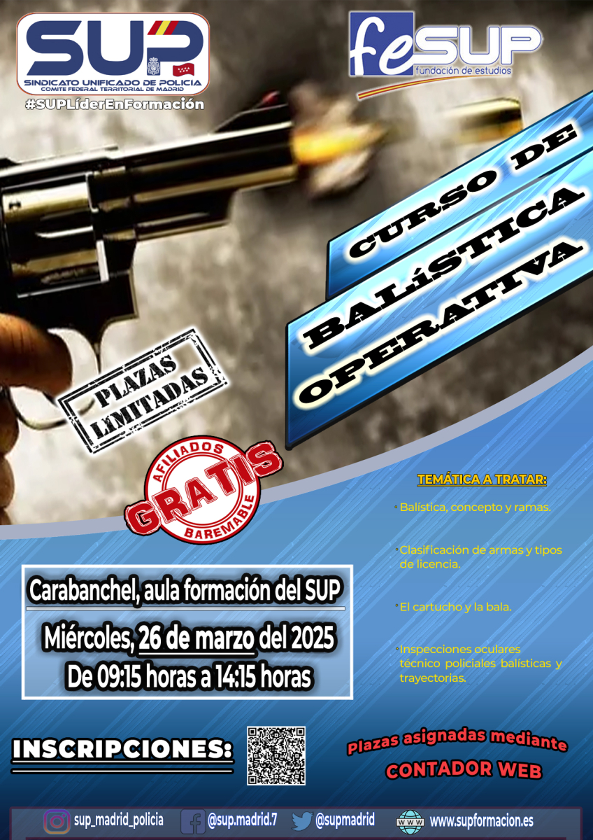 CURSO DE BALÍSTICA OPERATIVA