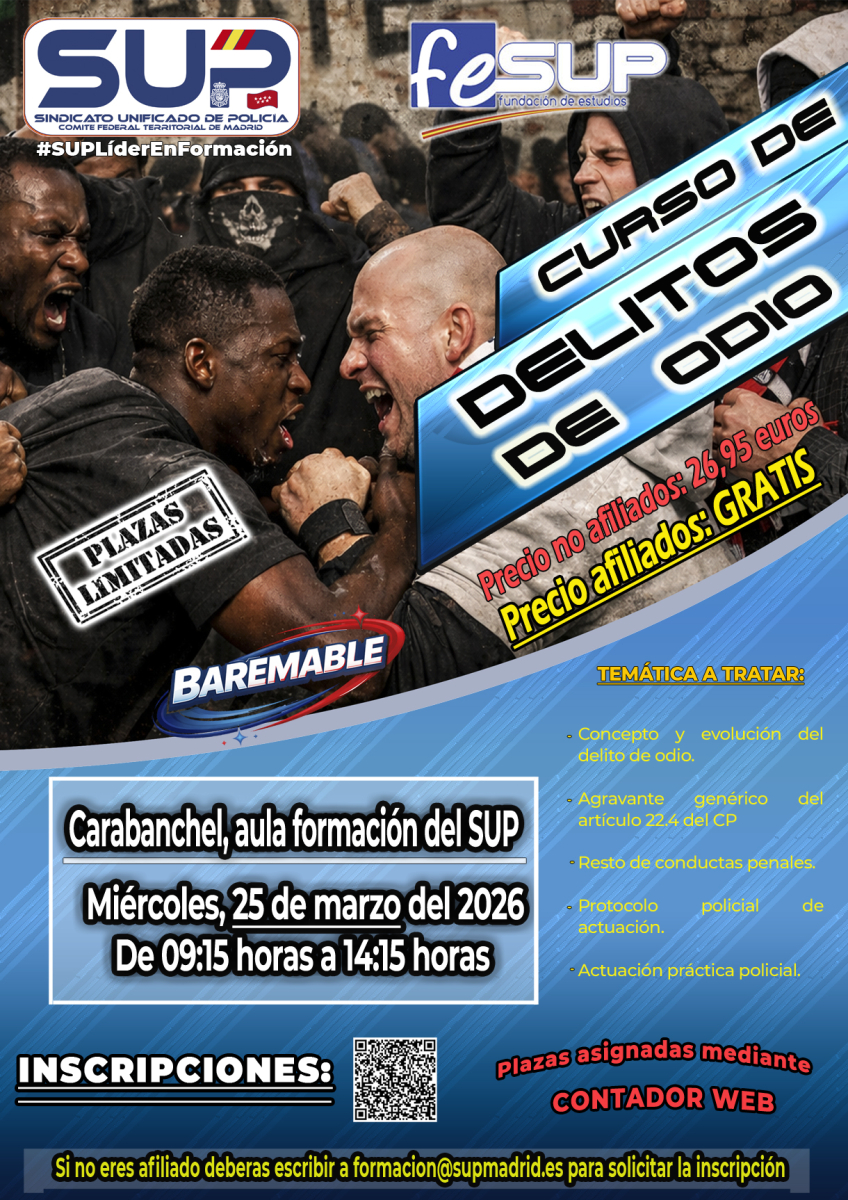 CURSO DE DELITOS DE ODIO