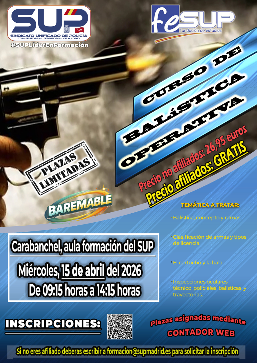 CURSO DE BALÍSTICA OPERATIVA