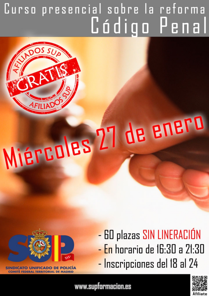 CURSO REFORMA DEL CÓDIGO PENAL