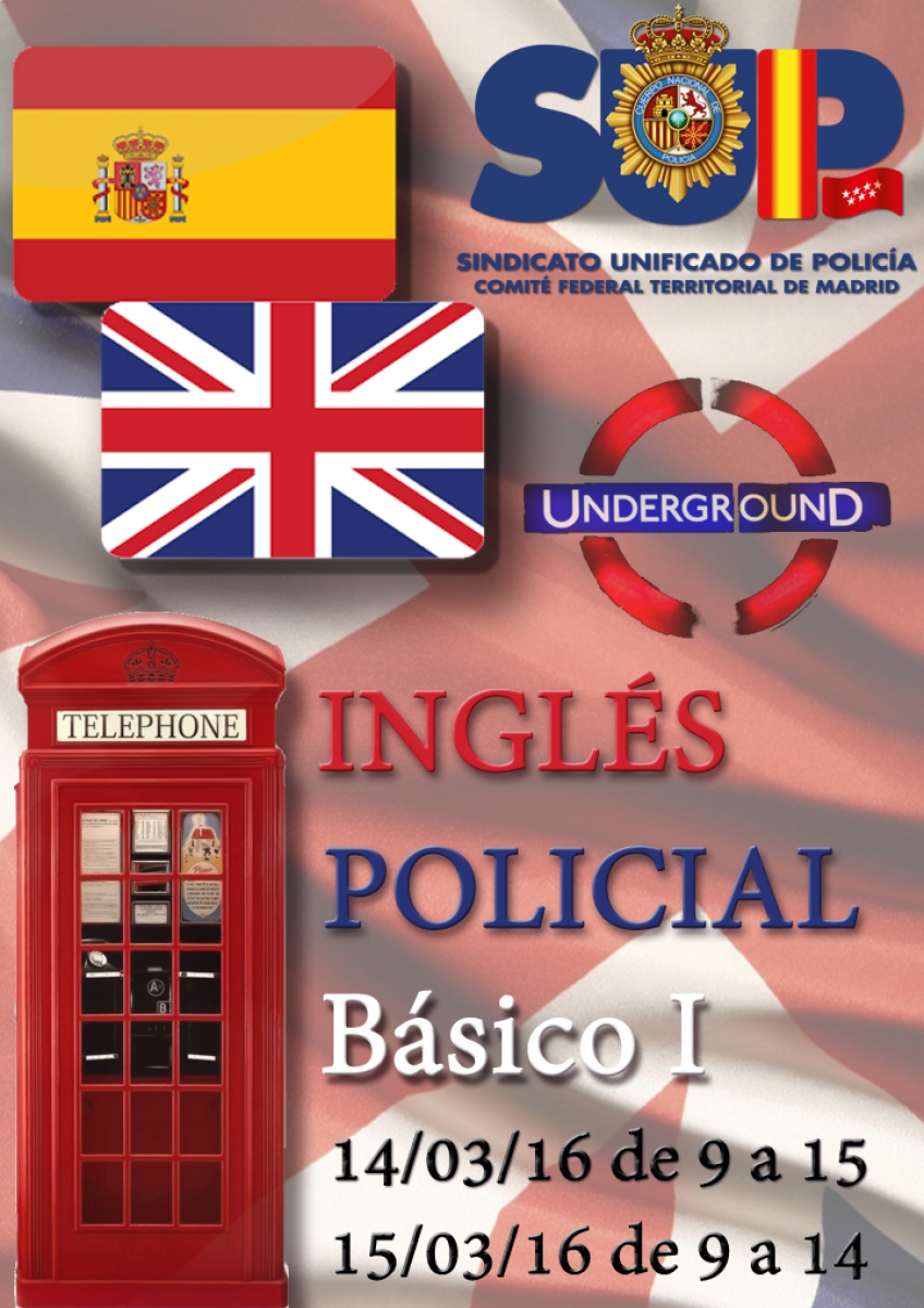 INGLÉS POLICIAL, BÁSICO I