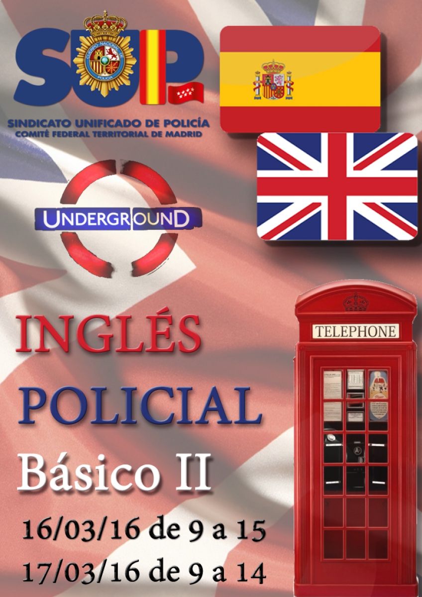 INGLÉS POLICIAL BÁSICO II