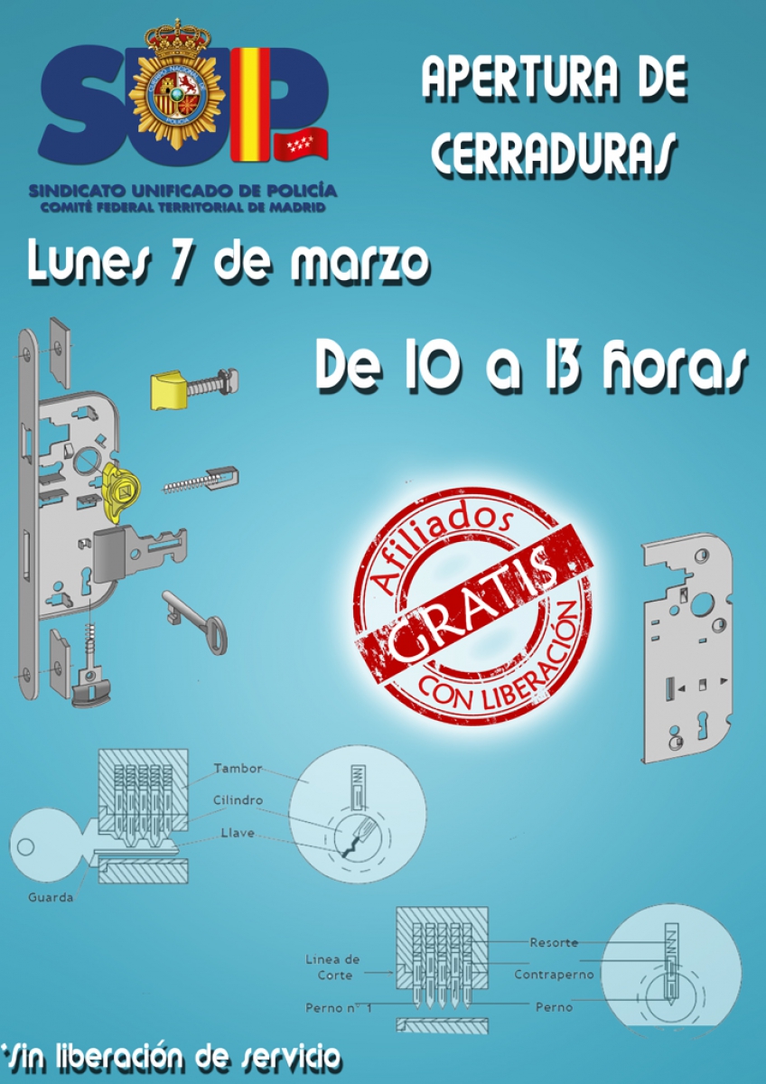 JORNADA APERTURA DE CERRADURAS I