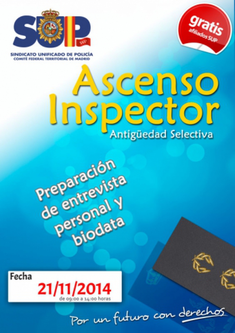 Ascenso a Inspector. Preparación de la entrevista por Antigüeda Selectiva