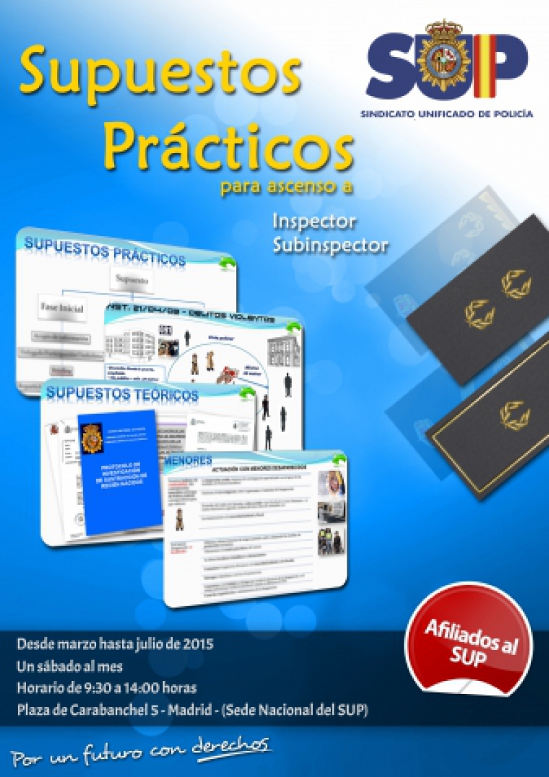 Curso De Supuestos - Ascenso A Inspector Y Ascenso A Subinspector