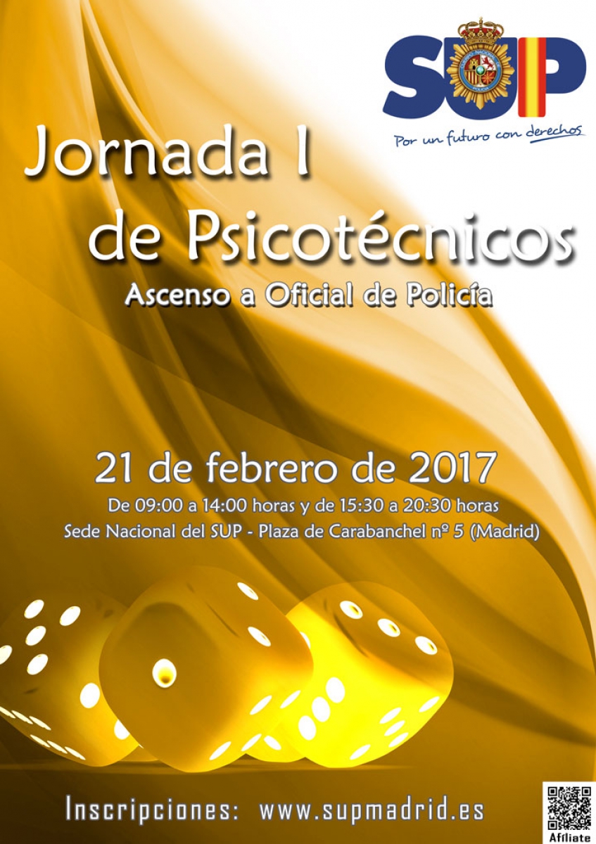 JORNADA I PSICOTÉCNICOS ASCENSO A OFICIAL DE POLICÍA