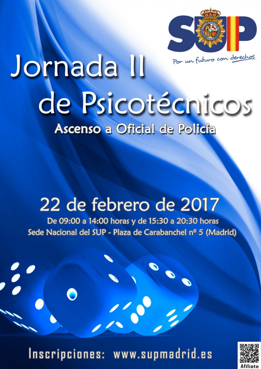 JORNADA II PSICOTÉCNICOS ASCENSO A OFICIAL DE POLICÍA