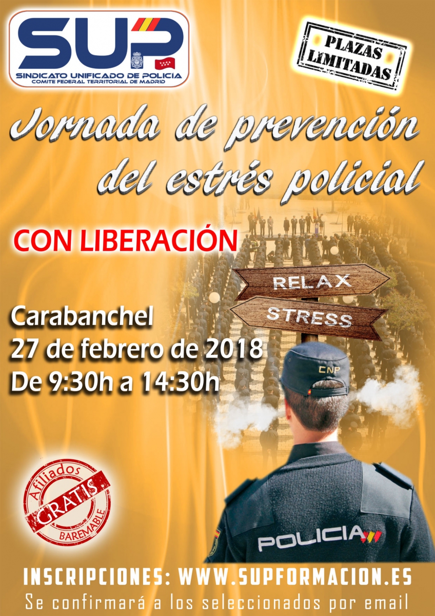 JORNADA DE PREVENCIÓN DEL ESTRÉS POLICIAL