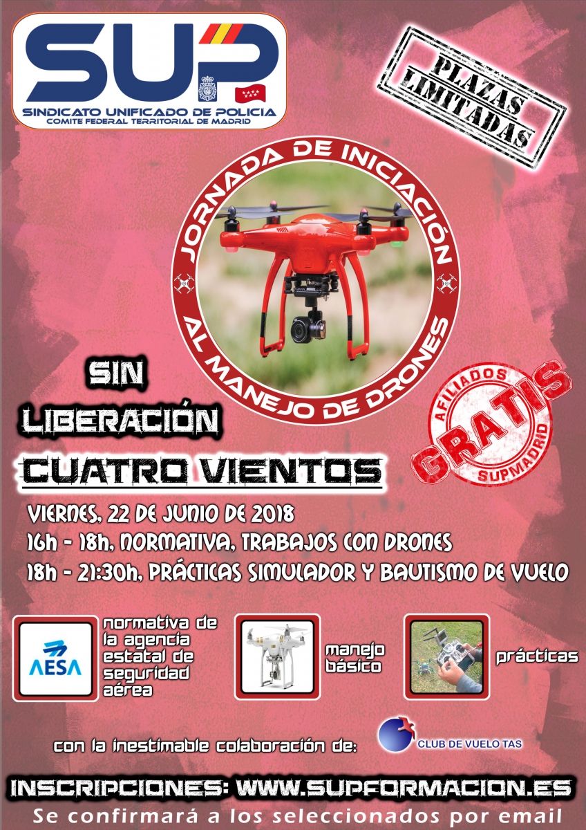 JORNADA DE INICIACIÓN AL MANEJO DE DRONES