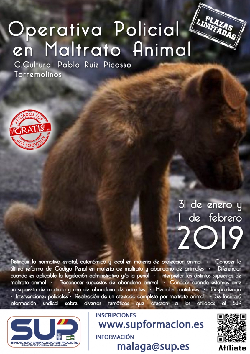 OPERATIVA POLICIAL EN MALTRATO ANIMAL