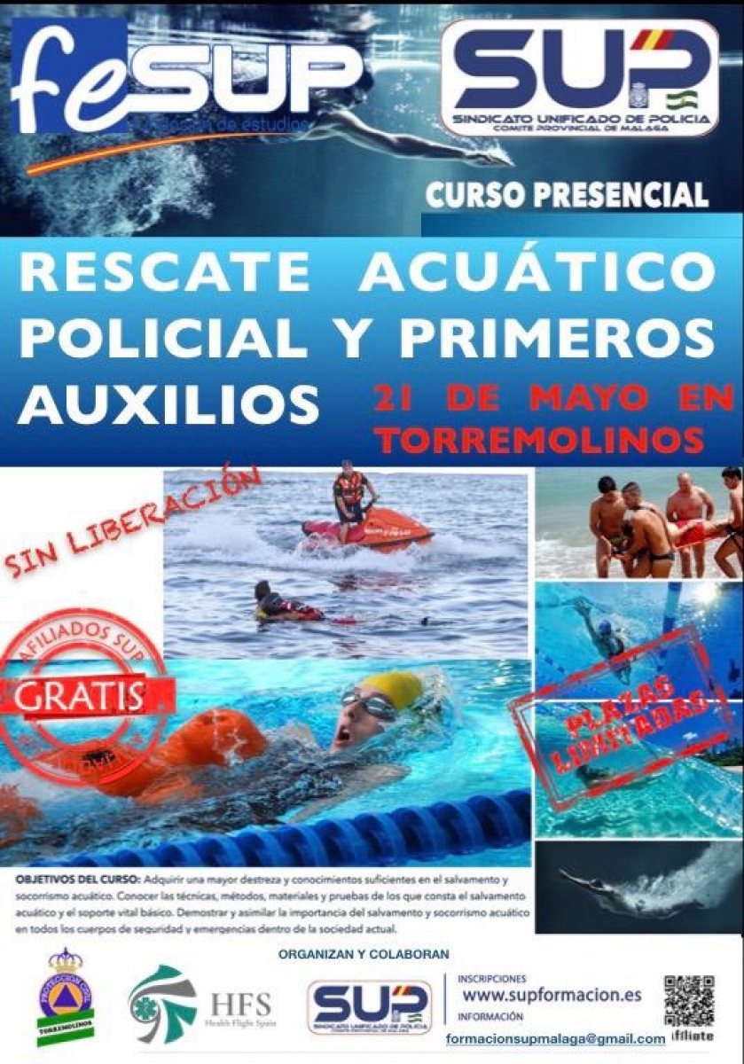 RESCATE ACUATICO POLICIAL Y PRIMEROS AUXILIOS