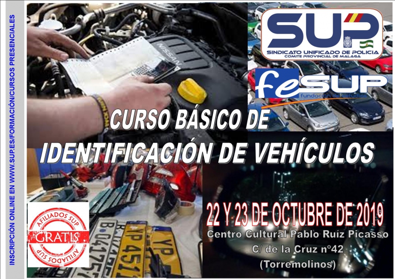 CURSO BÁSICO DE  IDENTIFICACIÓN DE VEHÍCULOS