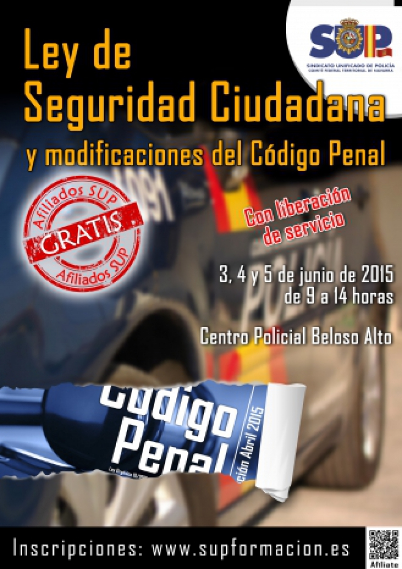 Ley de Seguridad Ciudadana y modificaciones del Código Penal