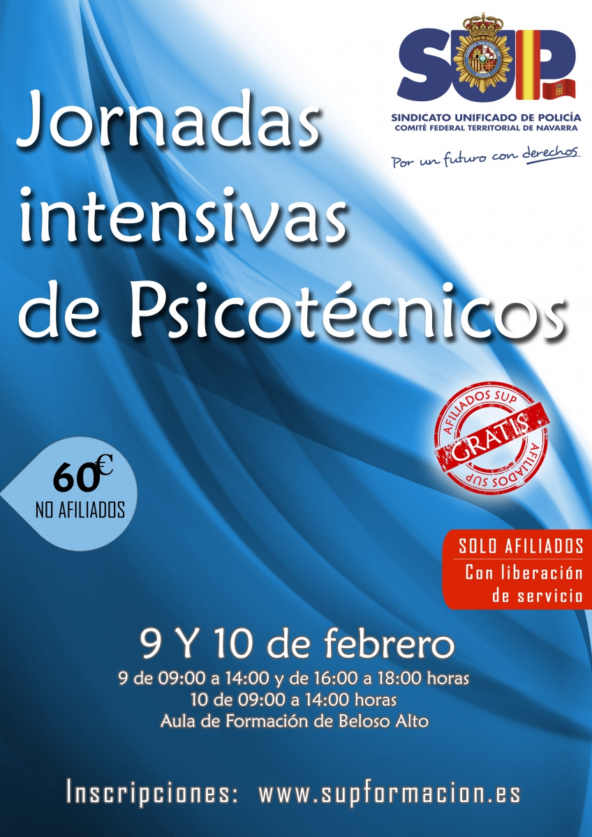 JORNADAS  INTENSIVAS  DE PSICOTECNICOS