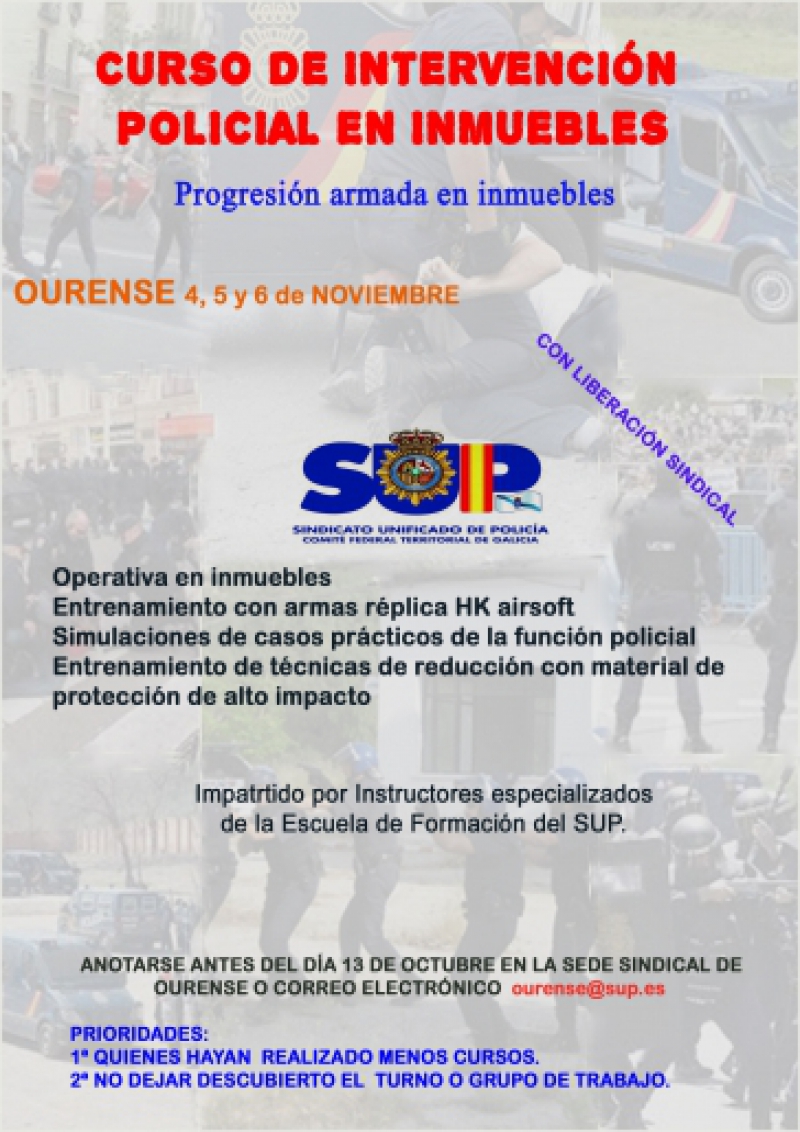 INTERVENCION POLICIAL EN INMUEBLES