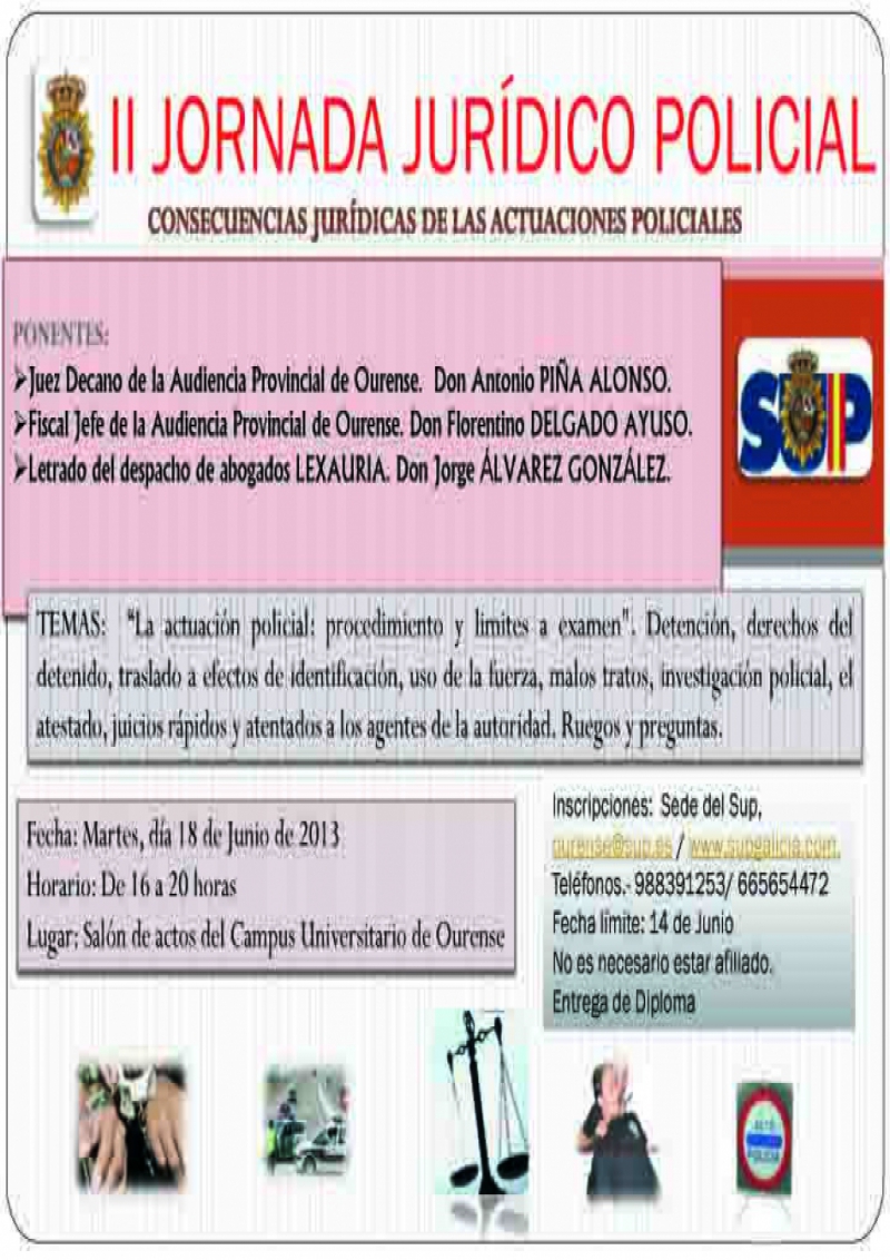 REFORMA PENAL Y LIMITES ACTUACION POLICIAL