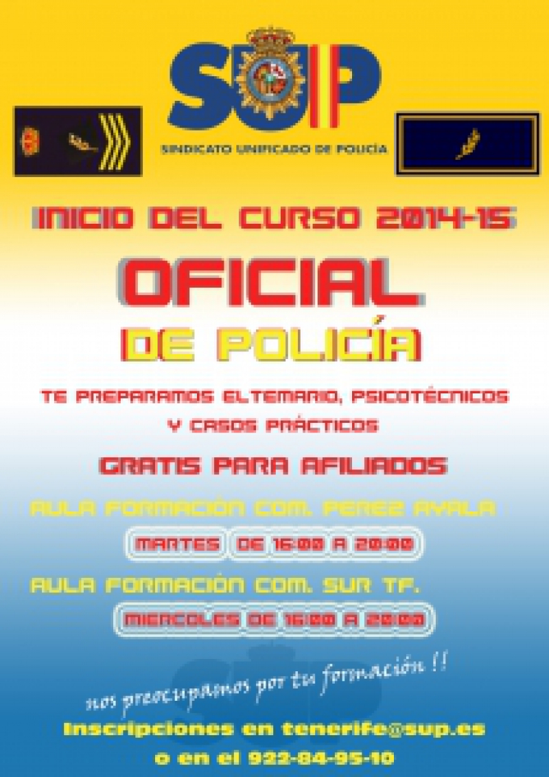 Ascenso oficial de policía