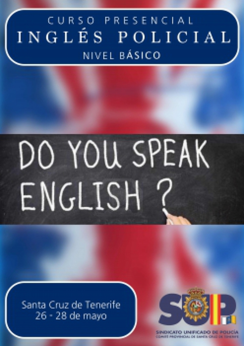 Inglés policial, nivel básico.
