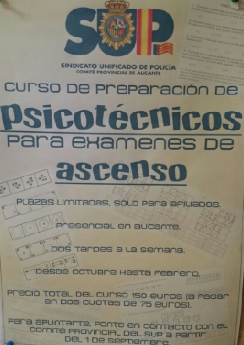 Curso Psicotécnicos - Preparación para el examen de ascenso