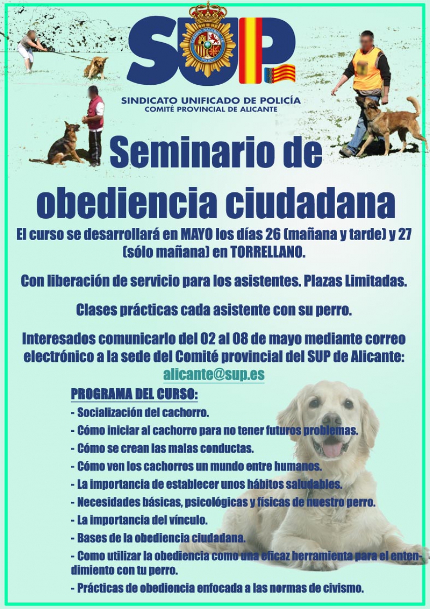SEMINARIO DE OBEDIENCIA CIUDADANA