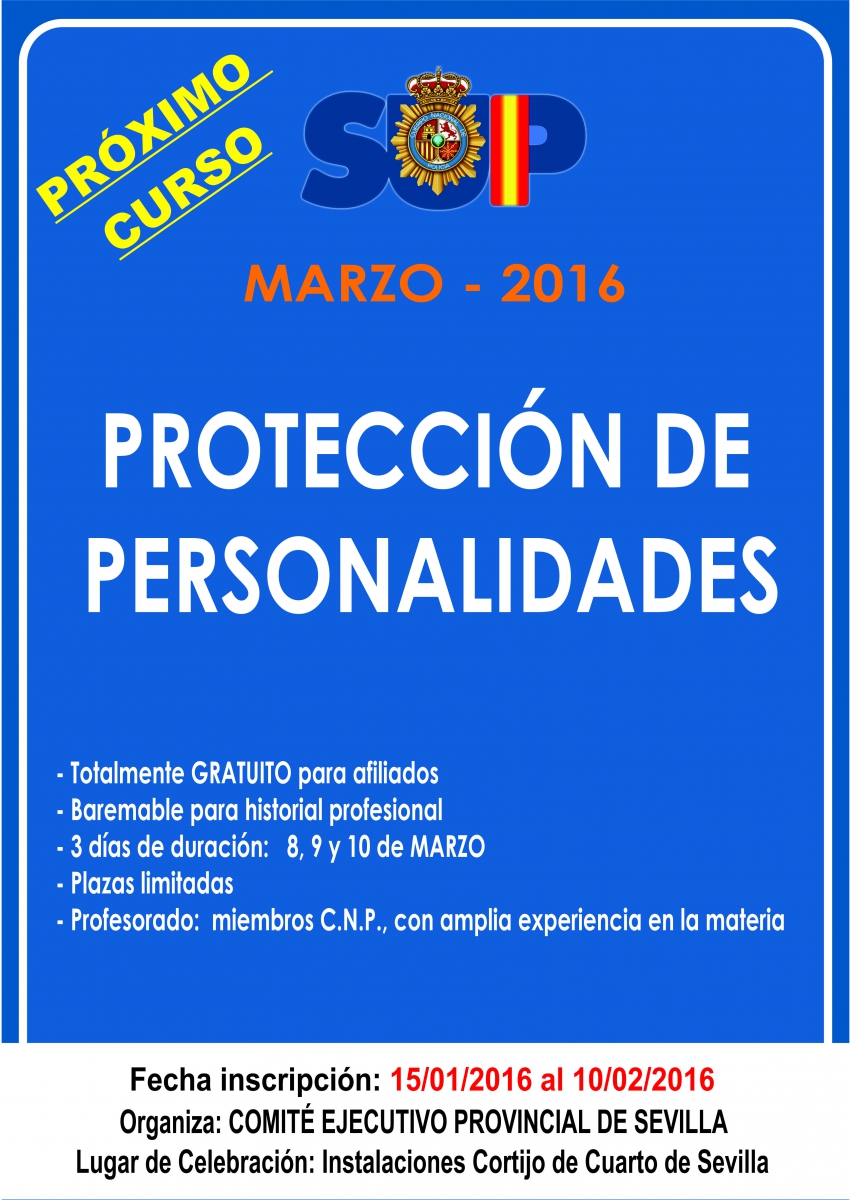 PROTECCIÓN DE PERSONALIDADES