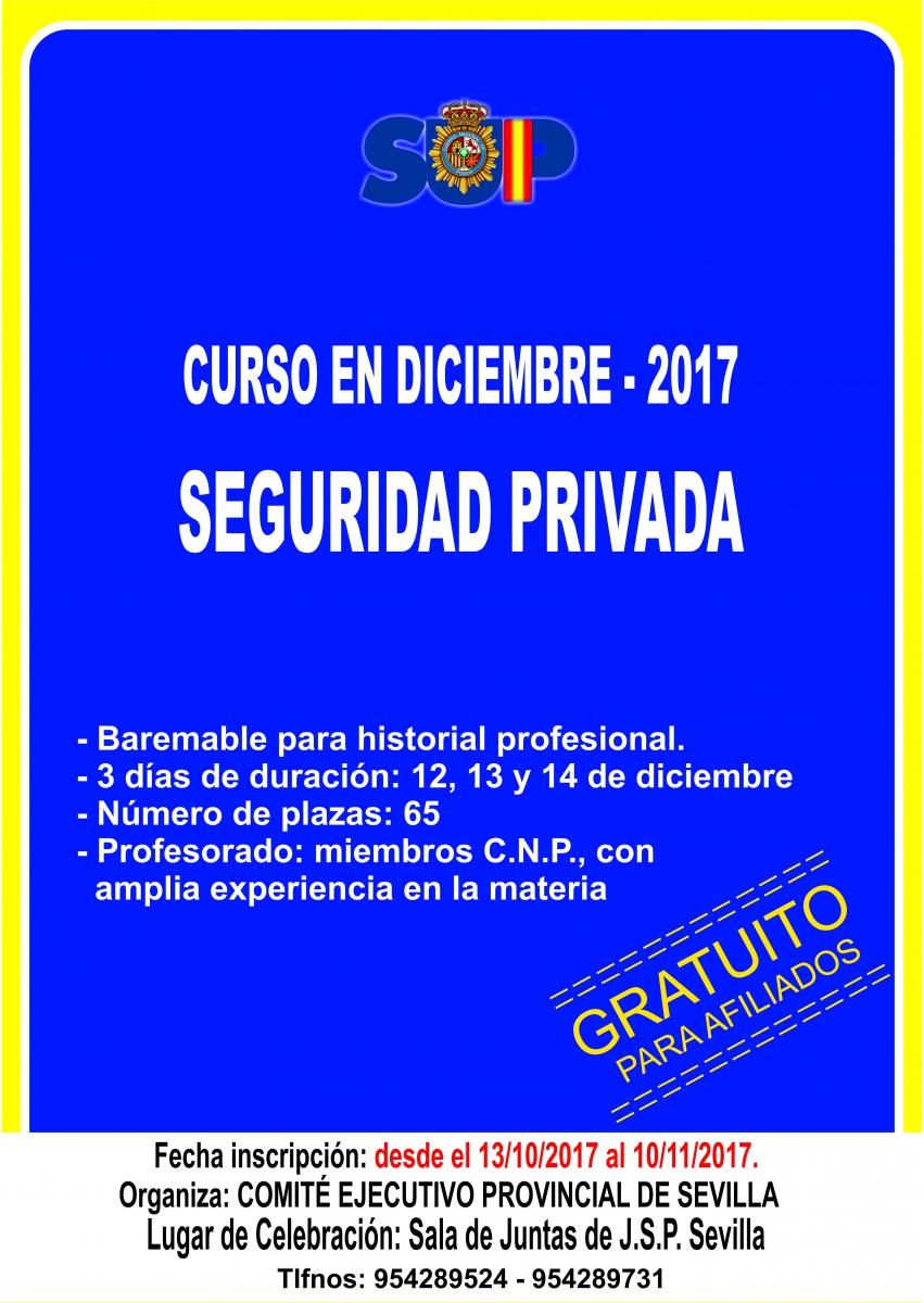 SEGURIDAD PRIVADA