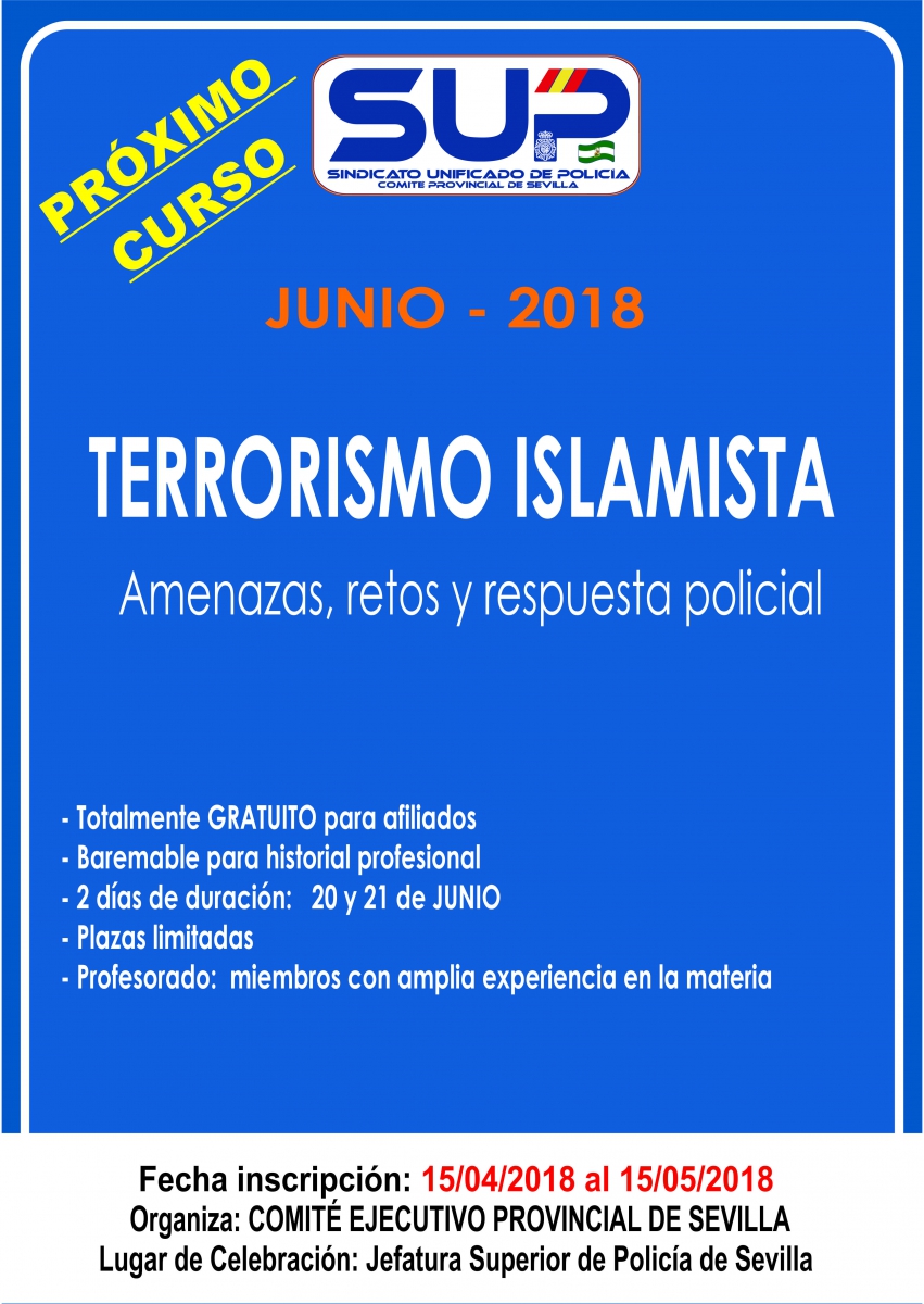 TERRORISMO ISLAMISTA