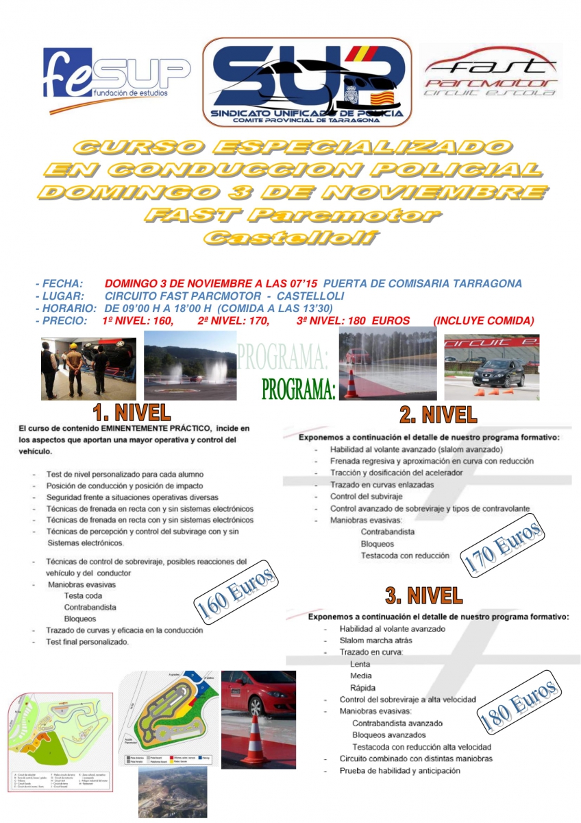 XII CURSO CONDUCCION POLICIAL