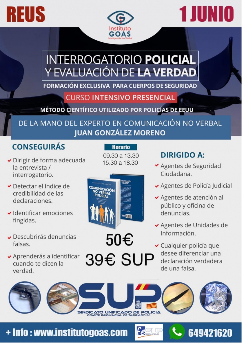 INTERROGATORIO POLICIAL Y EVALUACIÓN DE LA VERDAD