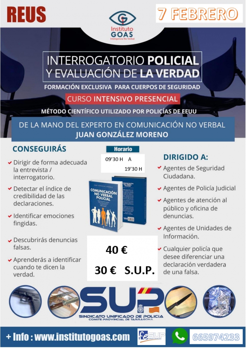INTERROGATORIO POLICIAL Y EVALUACIÓN DE LA VERDAD