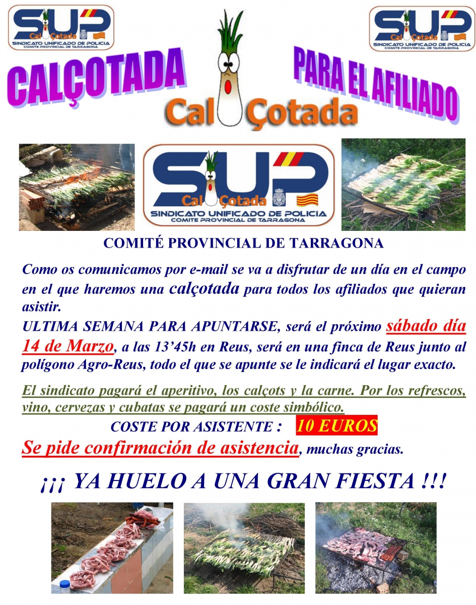 CALÇOTADA DEL AFILIADO 2020
